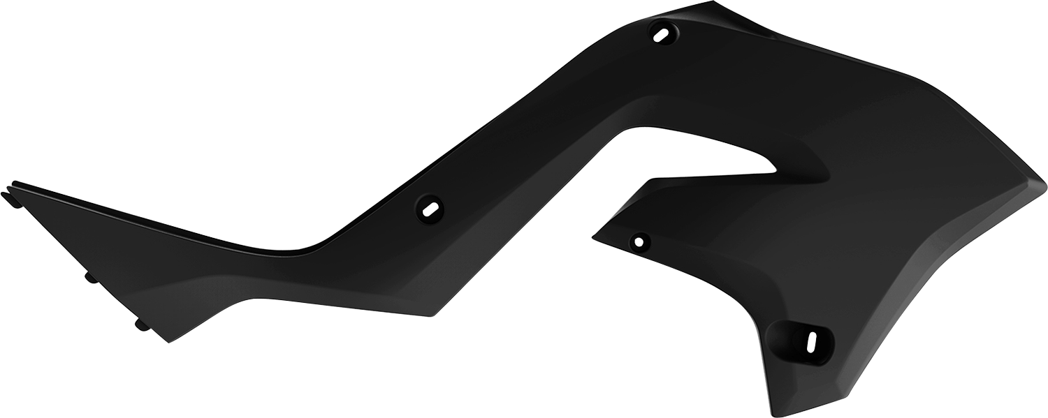 Radiator Scoops SX65/MC65 Grey/Black