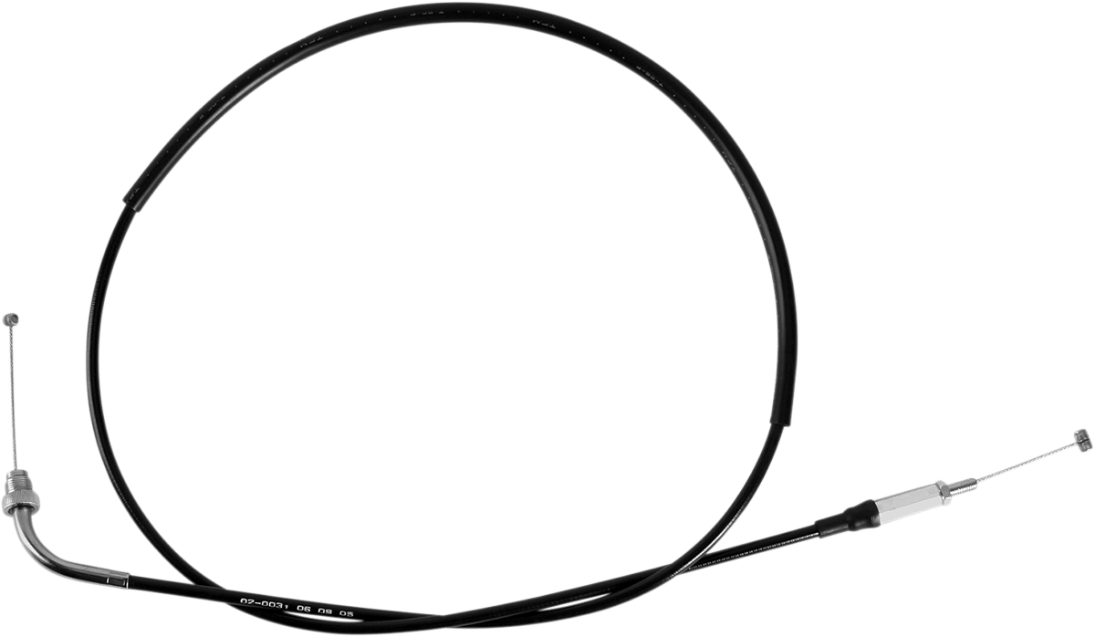 MOTION PRO - 020031 - Black Vinyl Throttle Cable - Push - '80-'84 Gold Wing