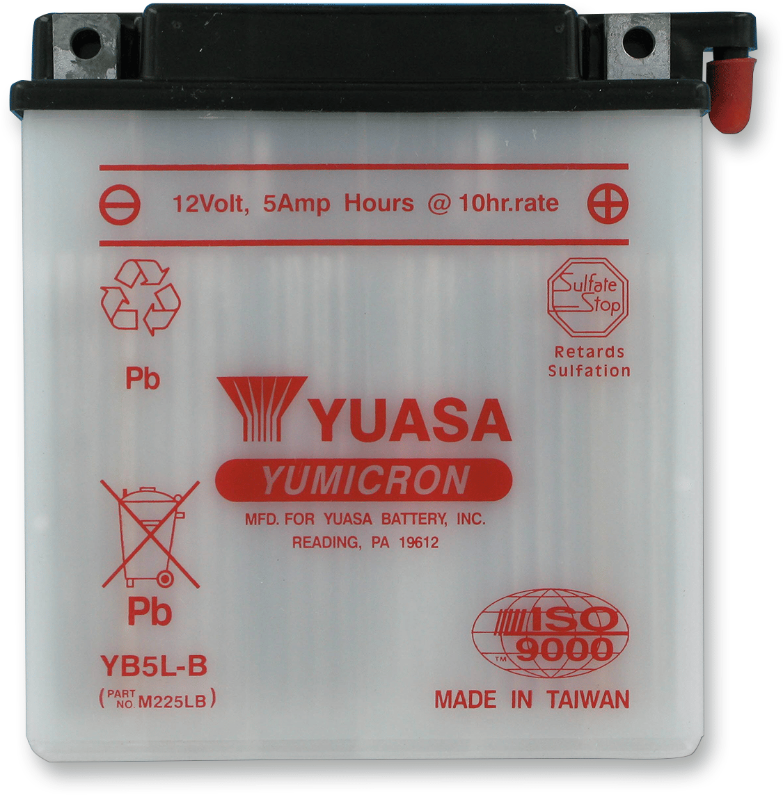 YUASA - YUAM225LB - Battery - Yb5l-B