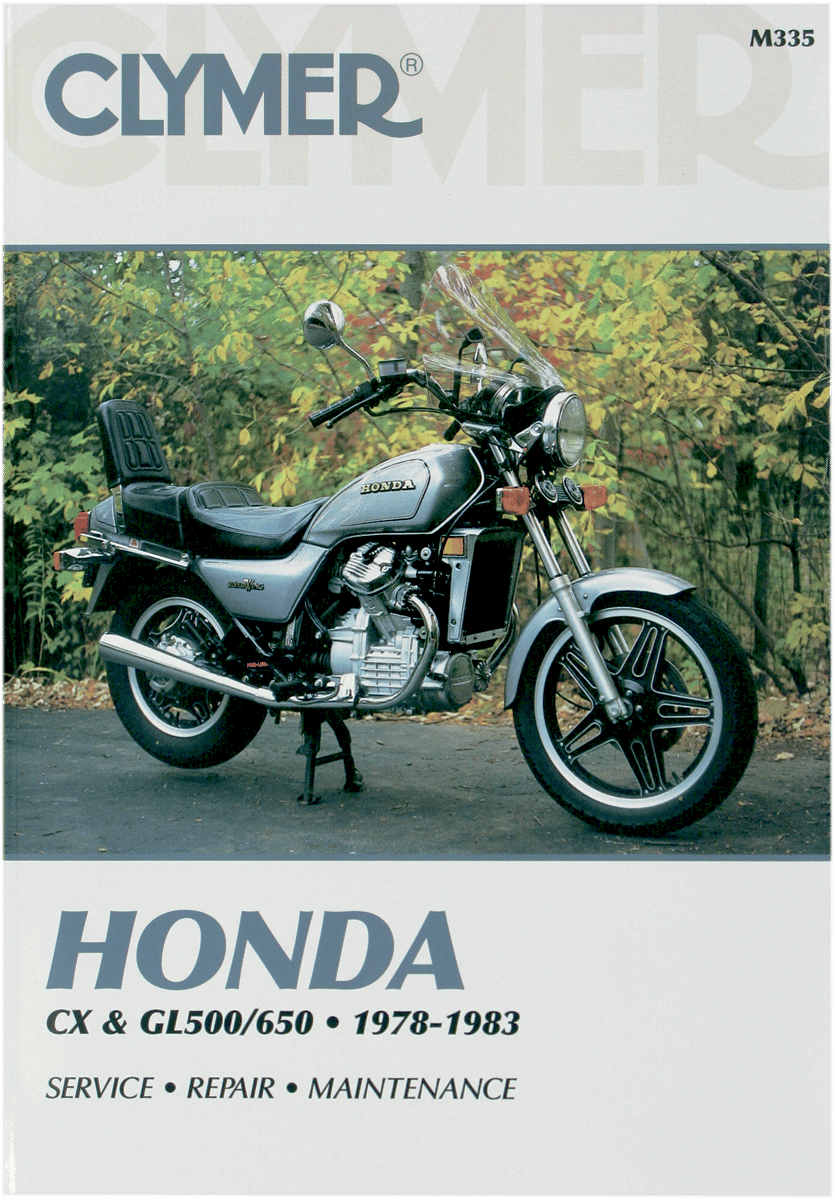 CLYMER Honda CX / GL500-650 Twins Service Manual
