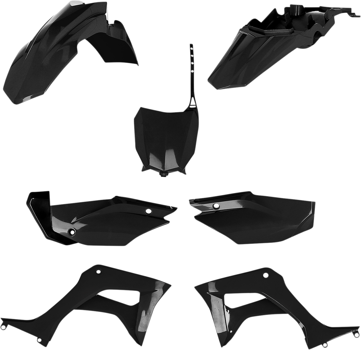 Full Plastic Kit Hon Black