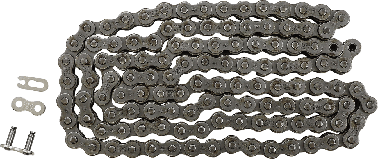 JT CHAINS - JTC520HDS120SL - 520 Hds - Ultimate Competition Chain - Steel - 120 Links