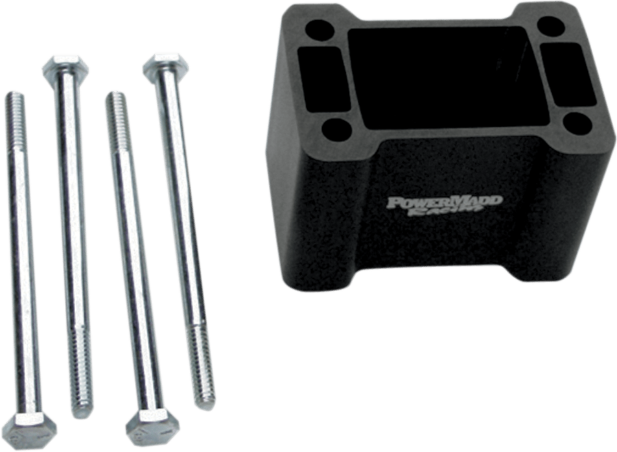 POWERMADD - 45503 - Straight Handlebar Riser Block - 2" - Arctic Cat/Polaris