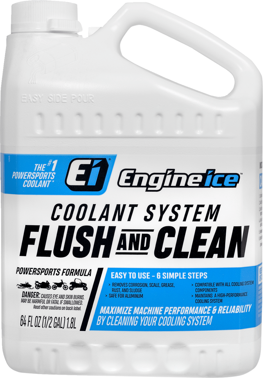 ENGINE ICE - 12930 - Coolant System Flush And Clean - 1/2 Gallon