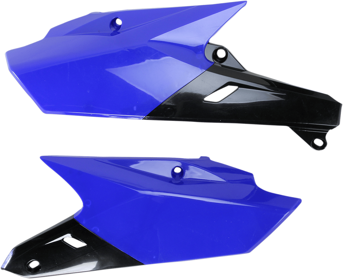 Side Panels Blue/Black