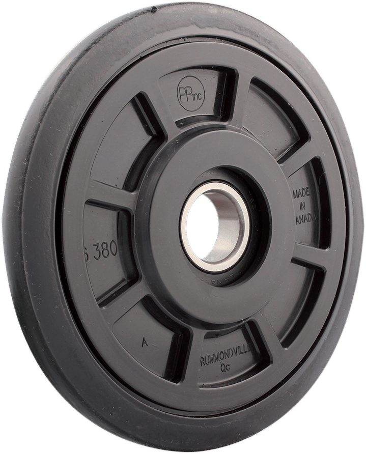 Idler Wheel - 6.38" OD x 1.00" ID - Black - Group 7