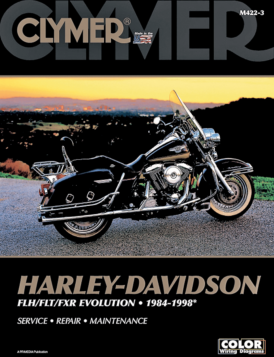 CLYMER Harley-Davidson FLH / FLT / FXR Evolution Service Manual
