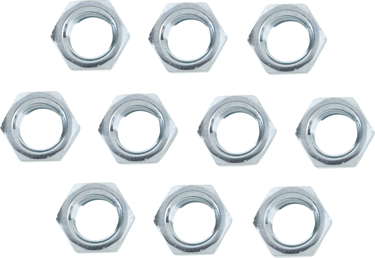 BOLT - 02121014 - Nuts - Metric - Fuji-Lock - Hex - M10 X 1.25 - 10 Pack