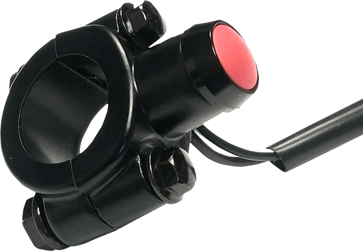 K&S TECHNOLOGIES - 120301 - Momentary Switch - Red Button - Universal