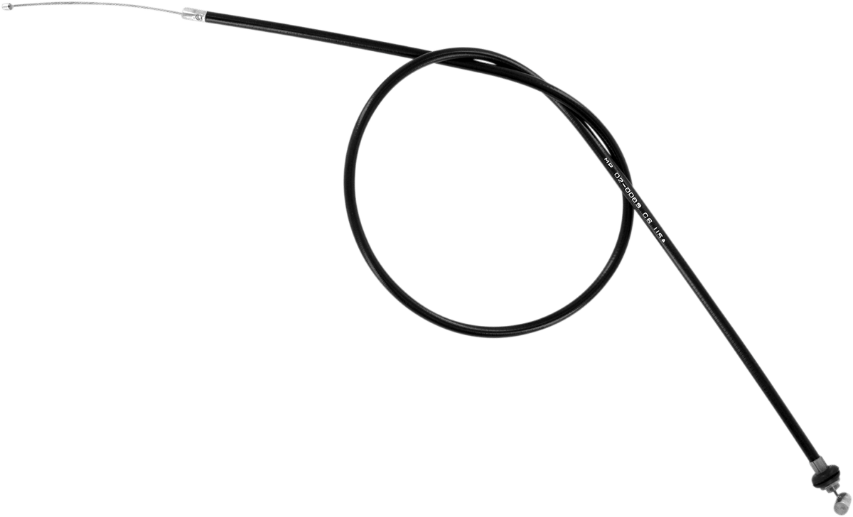 Black Vinyl Throttle Cable