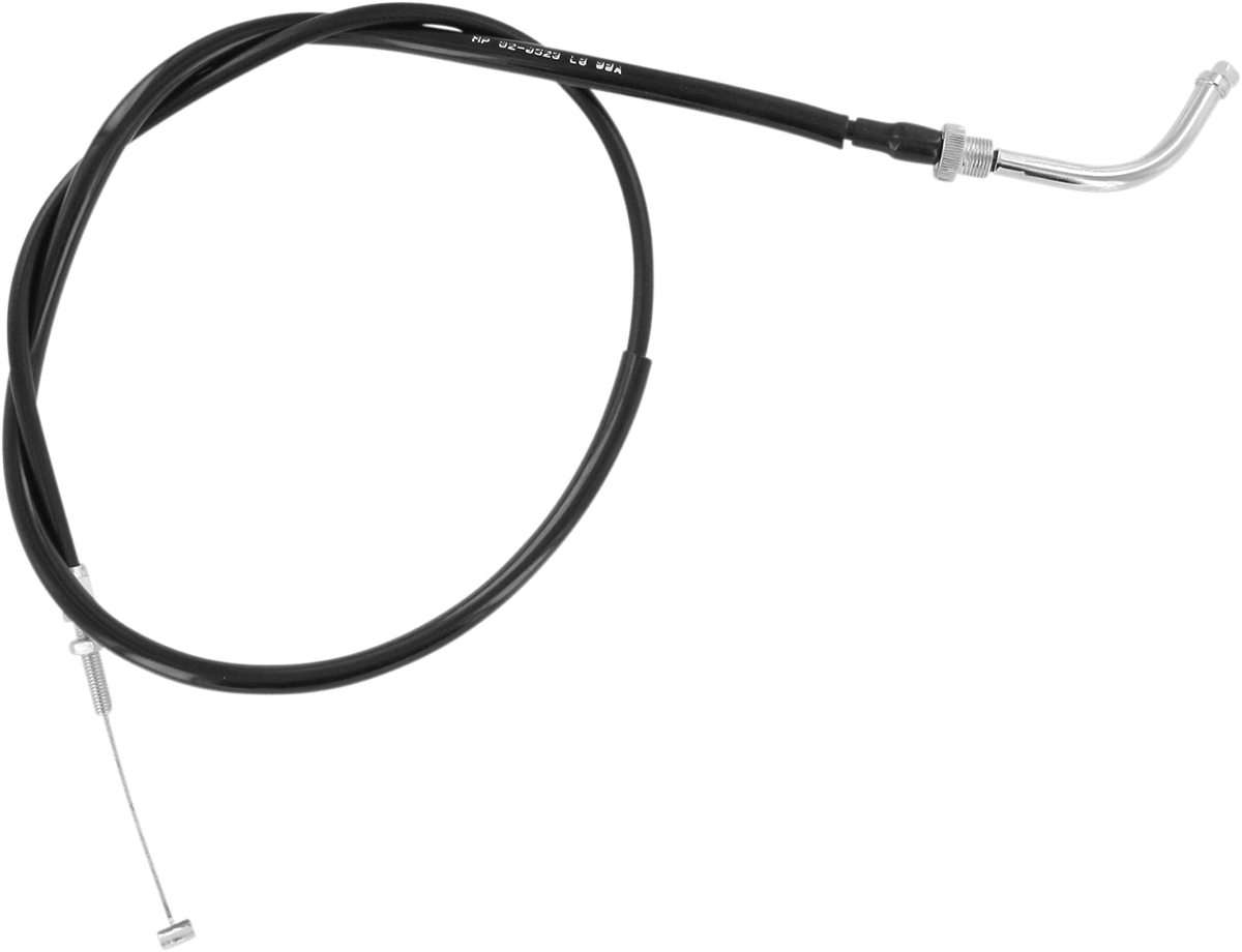 MOTION PRO - 020523 - Black Vinyl Throttle Cable - Push - '04-'09 Vt750c