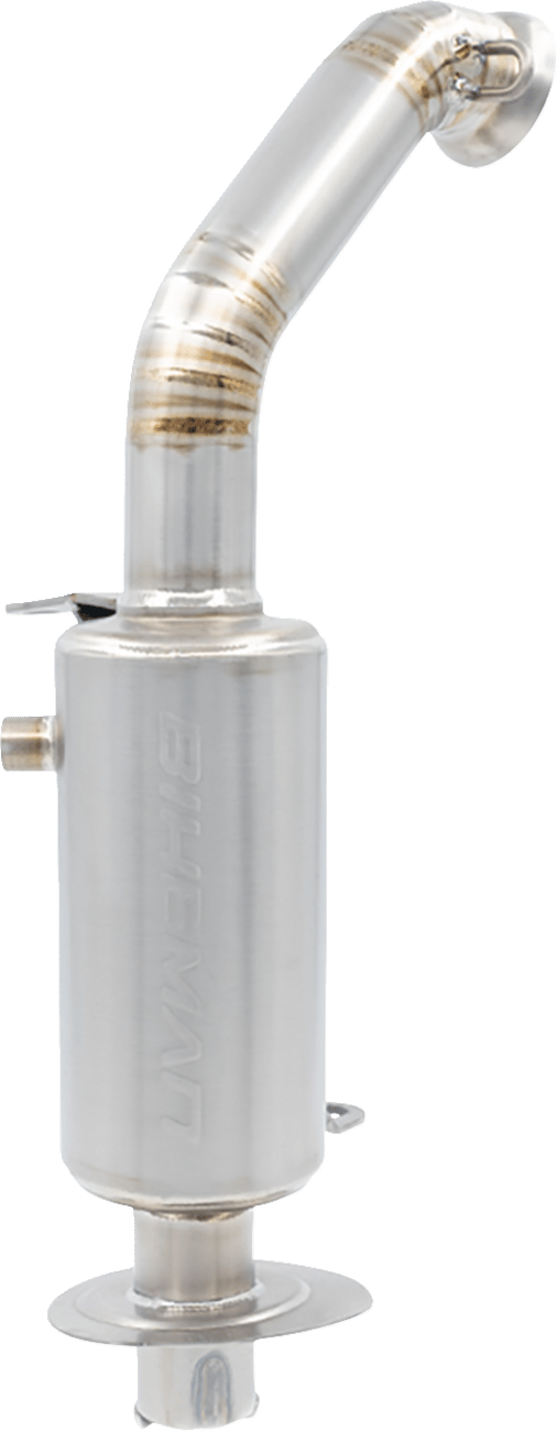 Powder Lite Slip-On Muffler - Stainless Steel