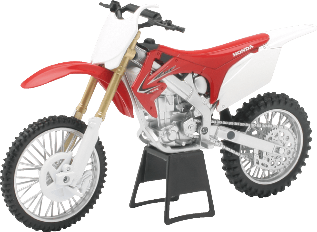 NEW RAY TOYS - 57463 - Honda Crf250r Dirt Bike - 1:12 Scale - Red/White/Black
