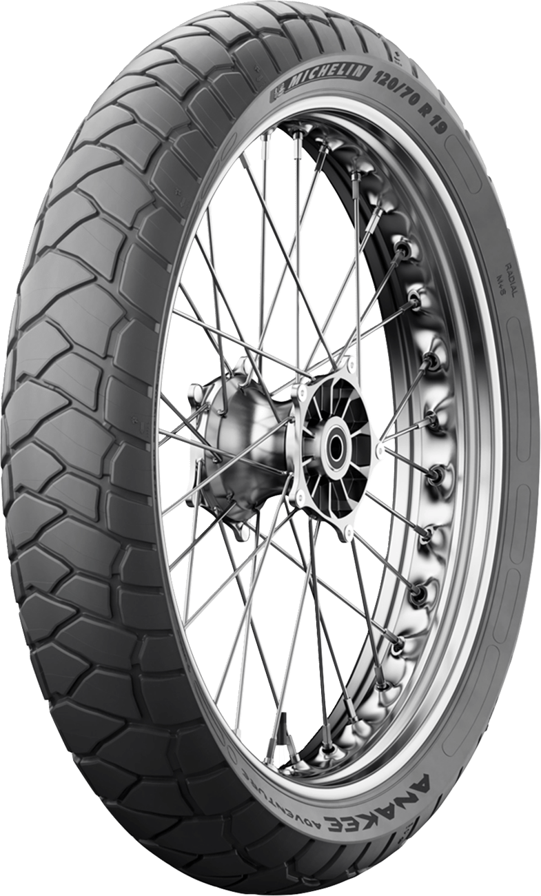 MICHELIN - 12938 - Tire - Anakee Adventure - Front - 110/80R19 - 59V
