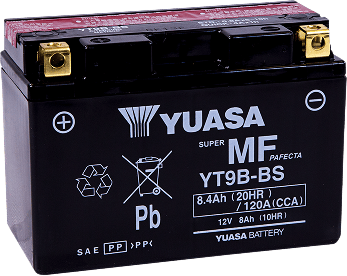 YUASA - YUAM629B4 - Agm Battery - Yt9b-Bs - .40 L