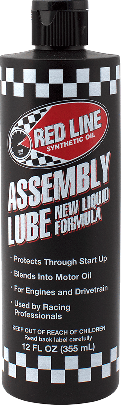 RED LINE SYNTHETIC OIL - 80319 - Liquid Assembly Lube - 12 Us Fl Oz.