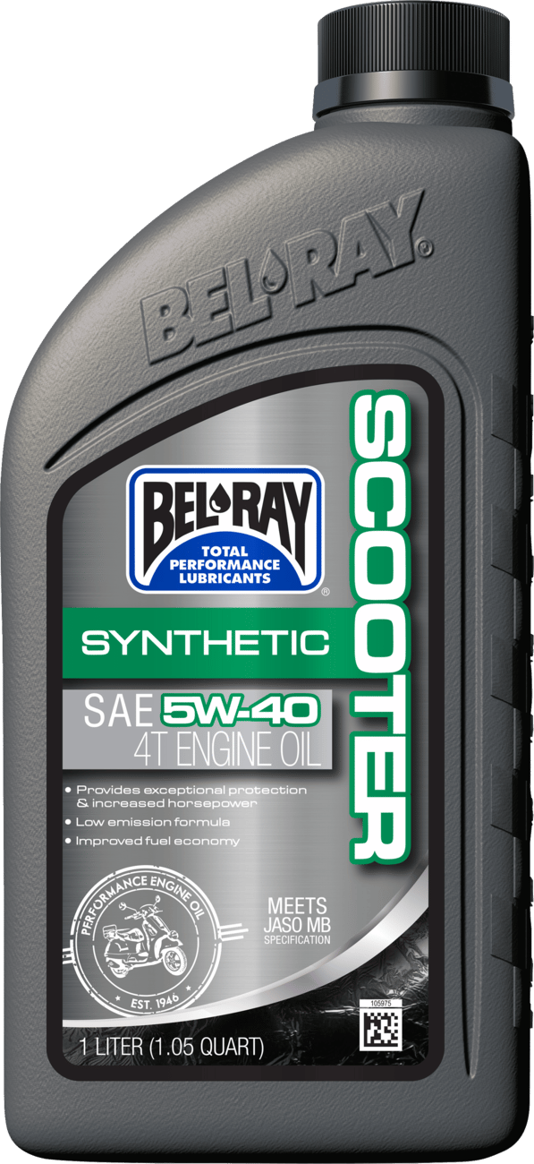 Scooter Synthetic Engine Oil 4T 5W40 1L