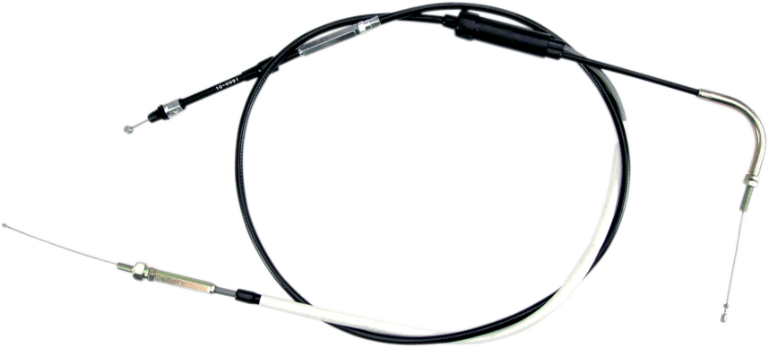Black Vinyl Throttle Cable