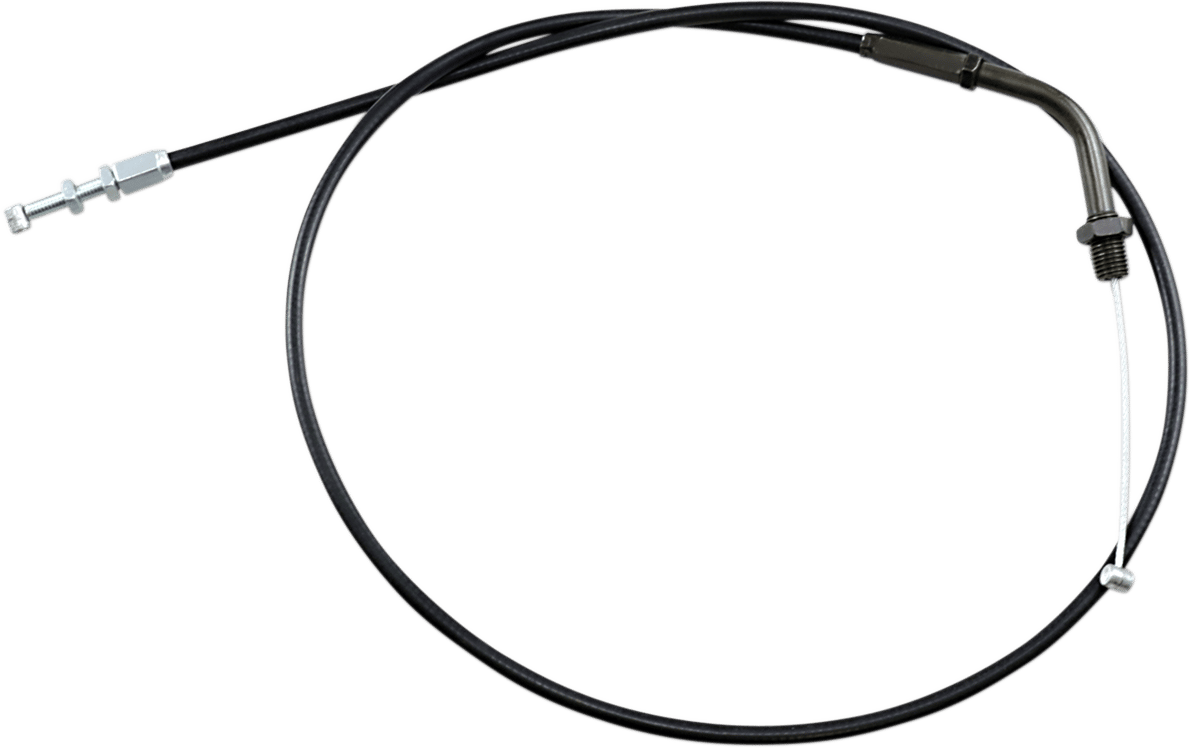 MOTION PRO - 030019 - Black Vinyl Throttle Cable - Push - '76-'88 Kawasaki Kz