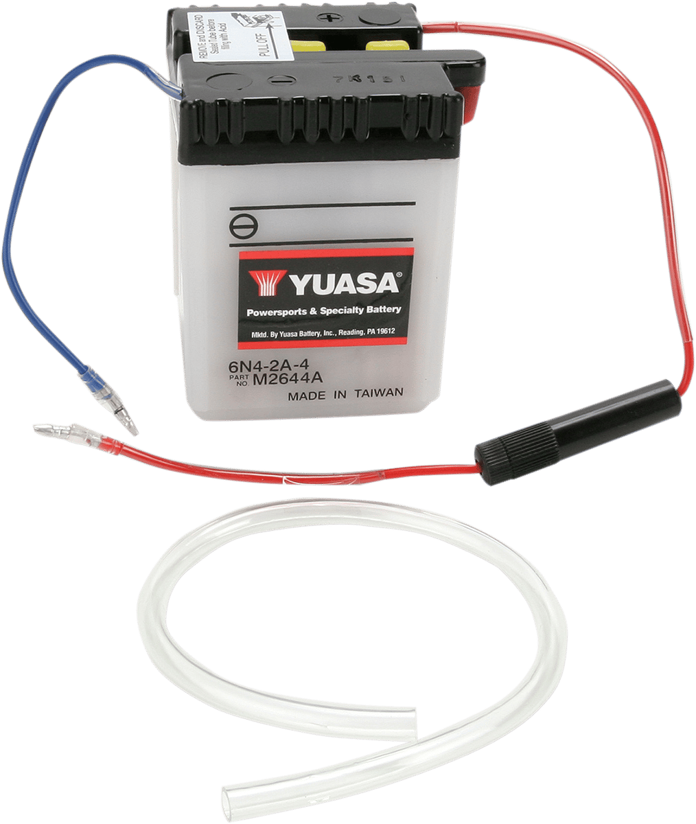 YUASA - YUAM2644A - Conventional Battery — 6 V