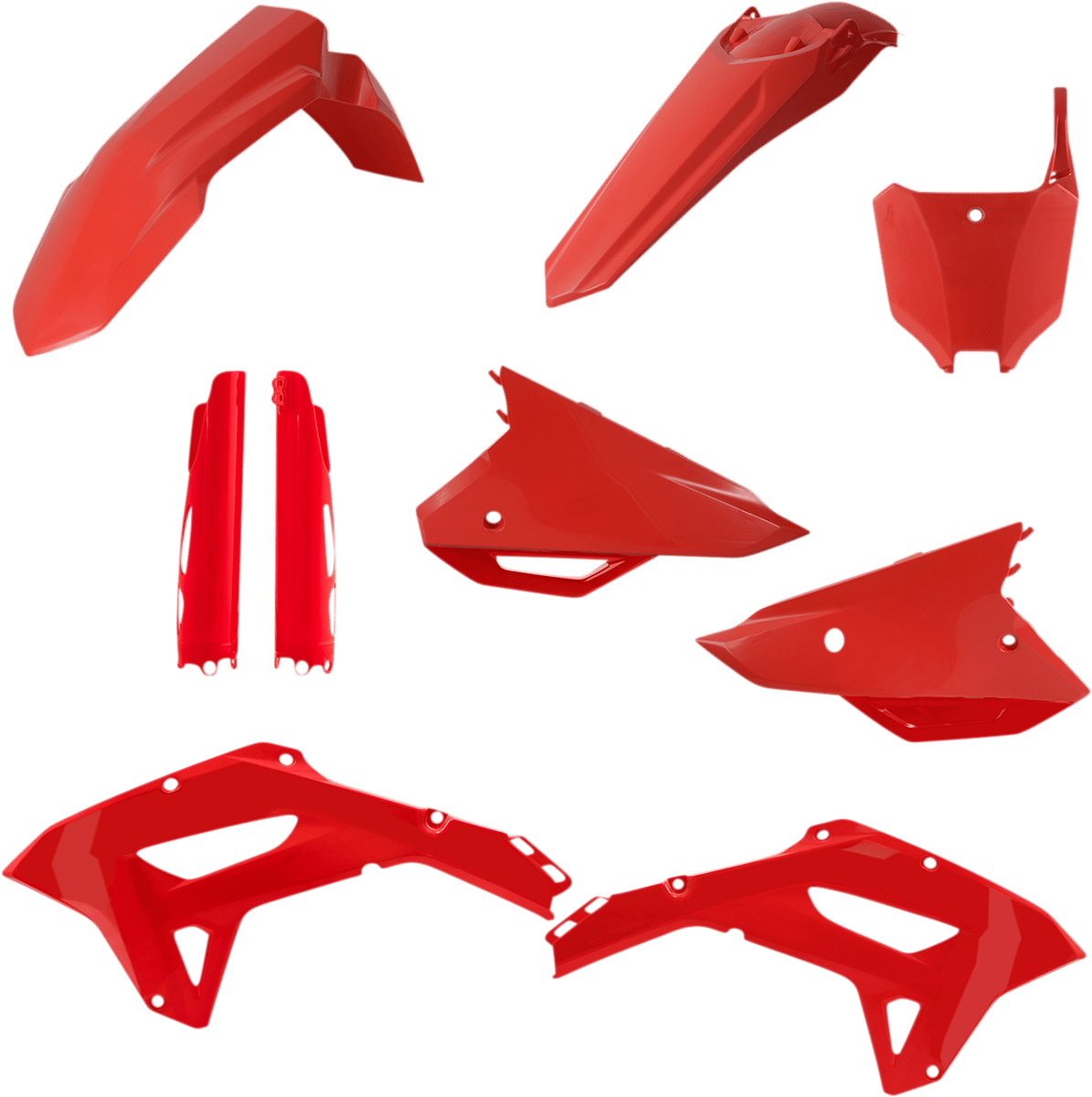 Plastic Kit- Full Hon Red