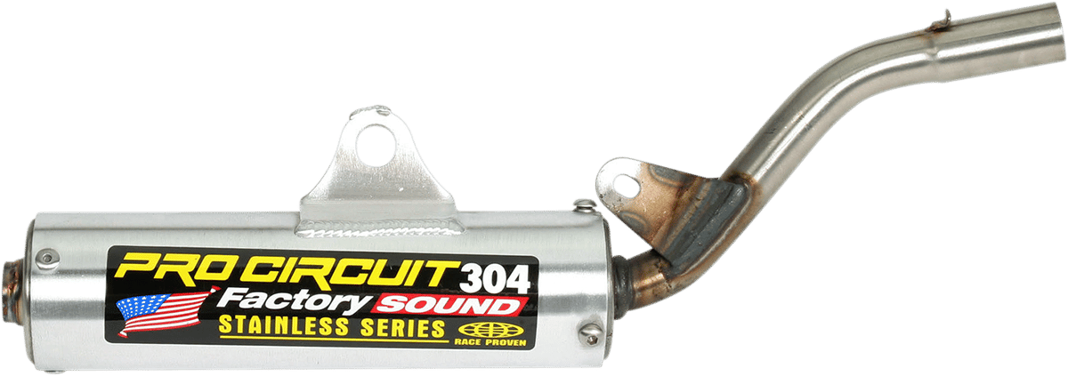 Pro Circuit KX80/100 304 Factory Sound Silencer Slip-On Exhaust