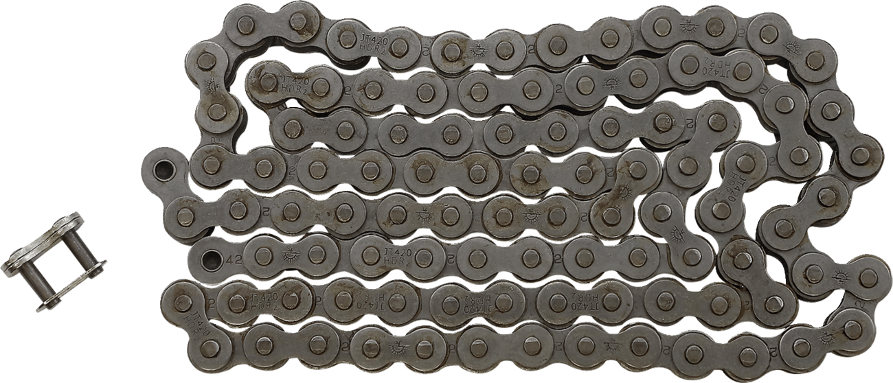 JT CHAINS - JTC420HDR100SL - 420 Hdr - Heavy Duty Drive Chain - Steel - 100 Links