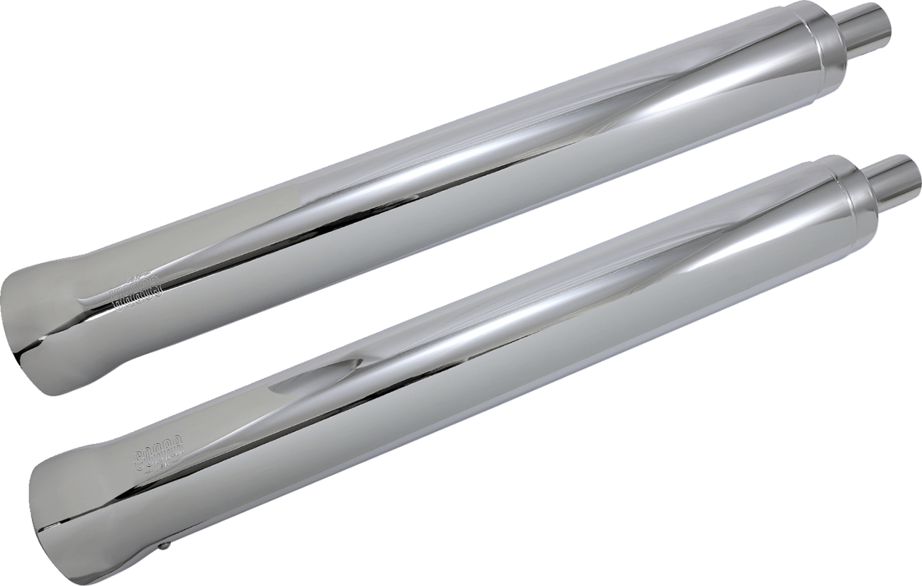 COBRA - 5201 - Neighbor Hater Series Mufflers - Chrome - Roadmaster/Chief/Vintage