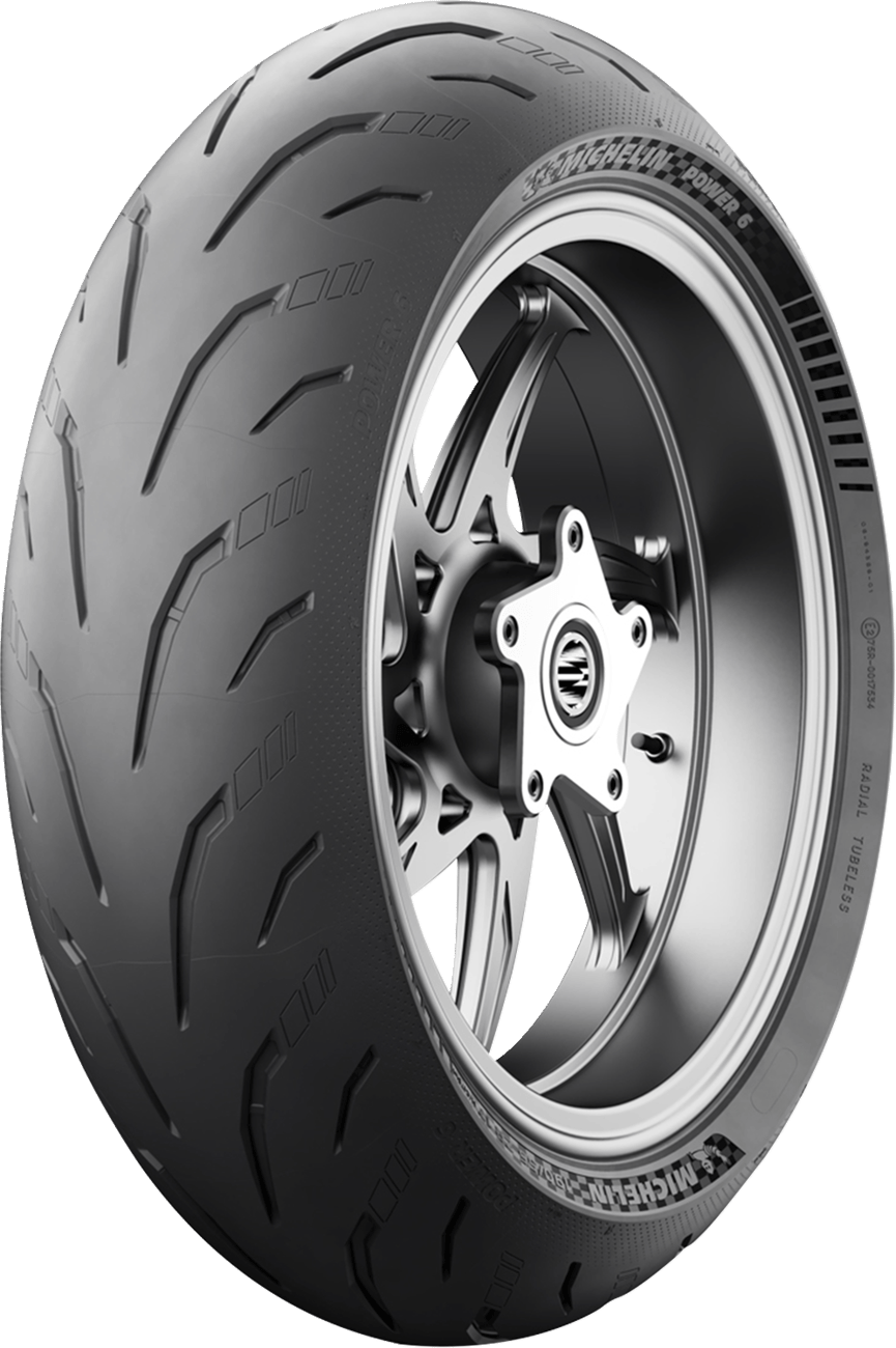 MICHELIN - 10946 - Tire - Power 6 - Rear - 190/55ZR17 - (75w)