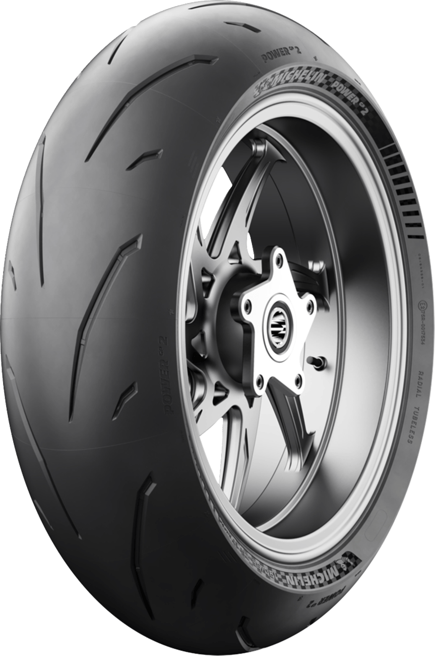 MICHELIN - 64822 - Tire - Power Gp2 - Rear - 190/55ZR17 - (75w)