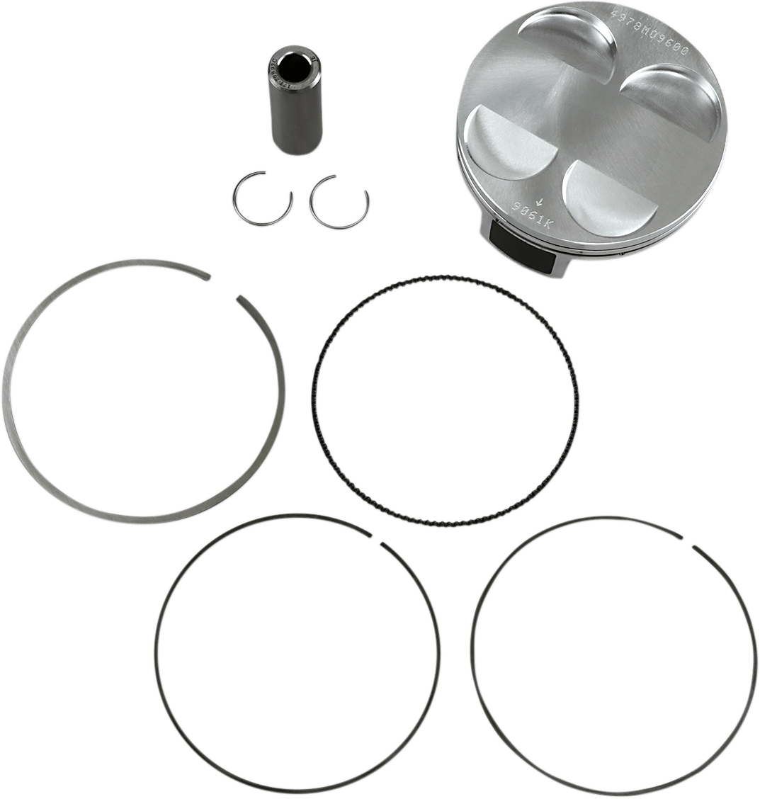 WISECO - 4978M09600 - Piston Kit Forged Series For 4-Stroke