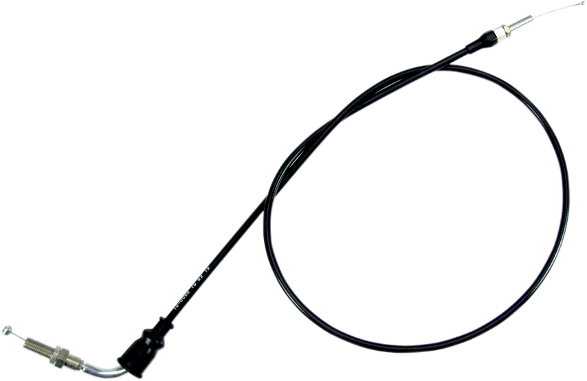 Black Vinyl Throttle Cable