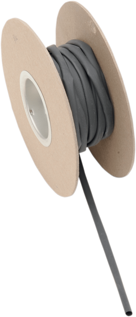3/16" Heat Shrink 25' Spool ID Black