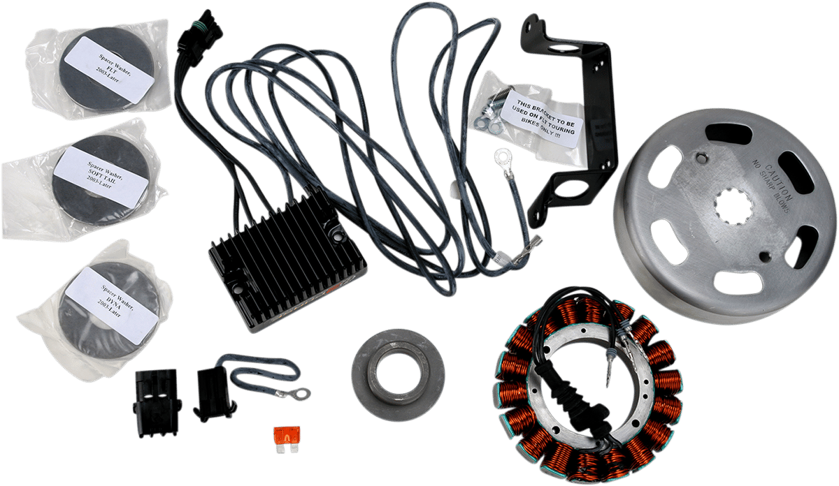 COMPU-FIRE 40A 3-Phase Charging System alternator stator rotor - 55566