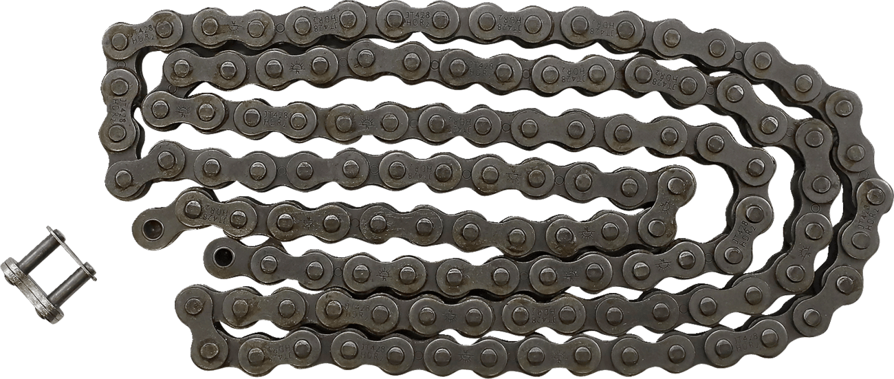 JT CHAINS - JTC428HDR120SL - 428 Hdr - Heavy Duty Drive Chain - Steel - 120 Links
