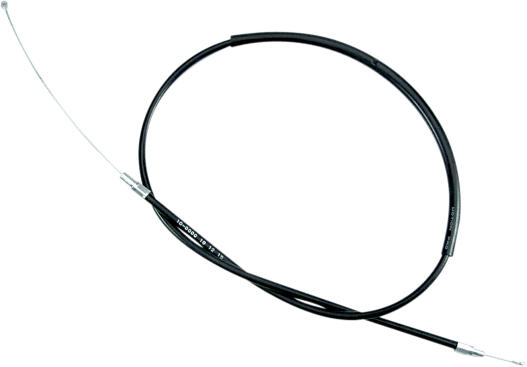 Black Vinyl Throttle Cable