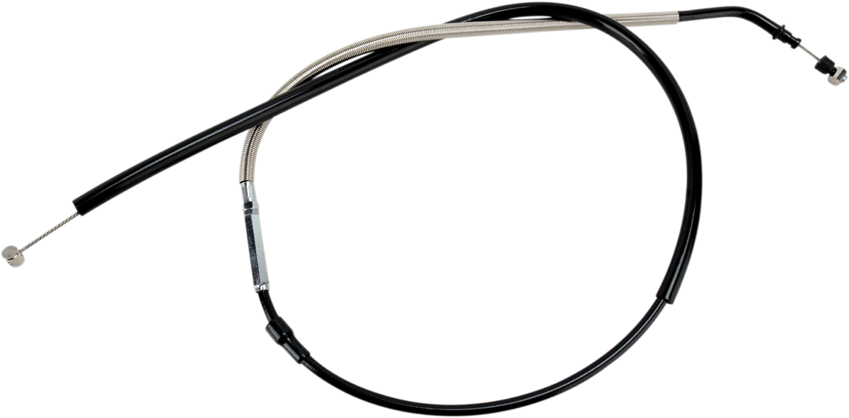 MOTION PRO - 050387 - Black Vinyl Clutch Cable - +2" - Yamaha