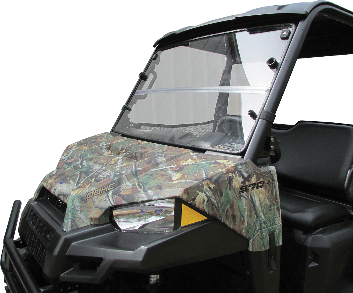 SEIZMIK - 5024003KIT - Folding Windshield - Polycarbonate - Ranger