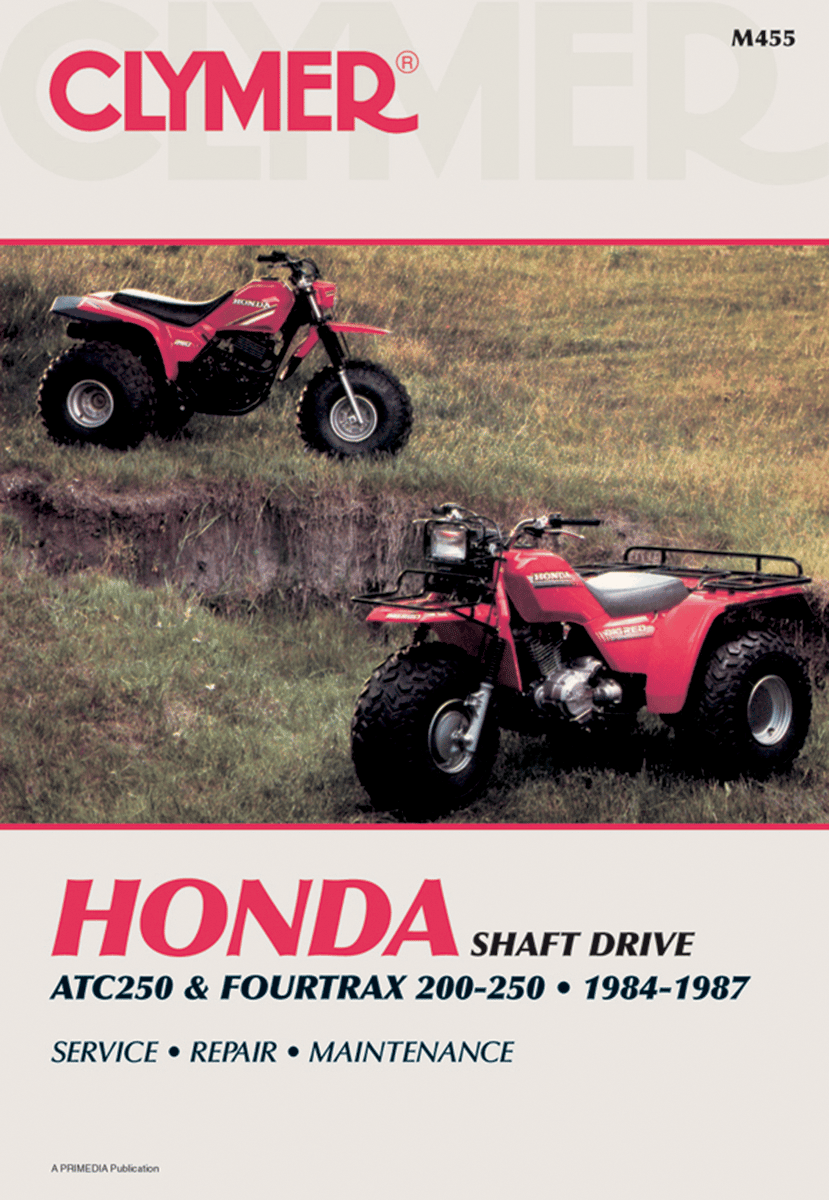 CLYMER ATC250ES / SX, TRX200 / 250 Service Manual