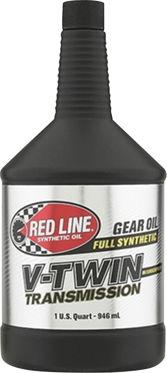 RED LINE SYNTHETIC OIL - 42804 - V-Twin Transmission Oil With Shockproof - 1 Us Quart