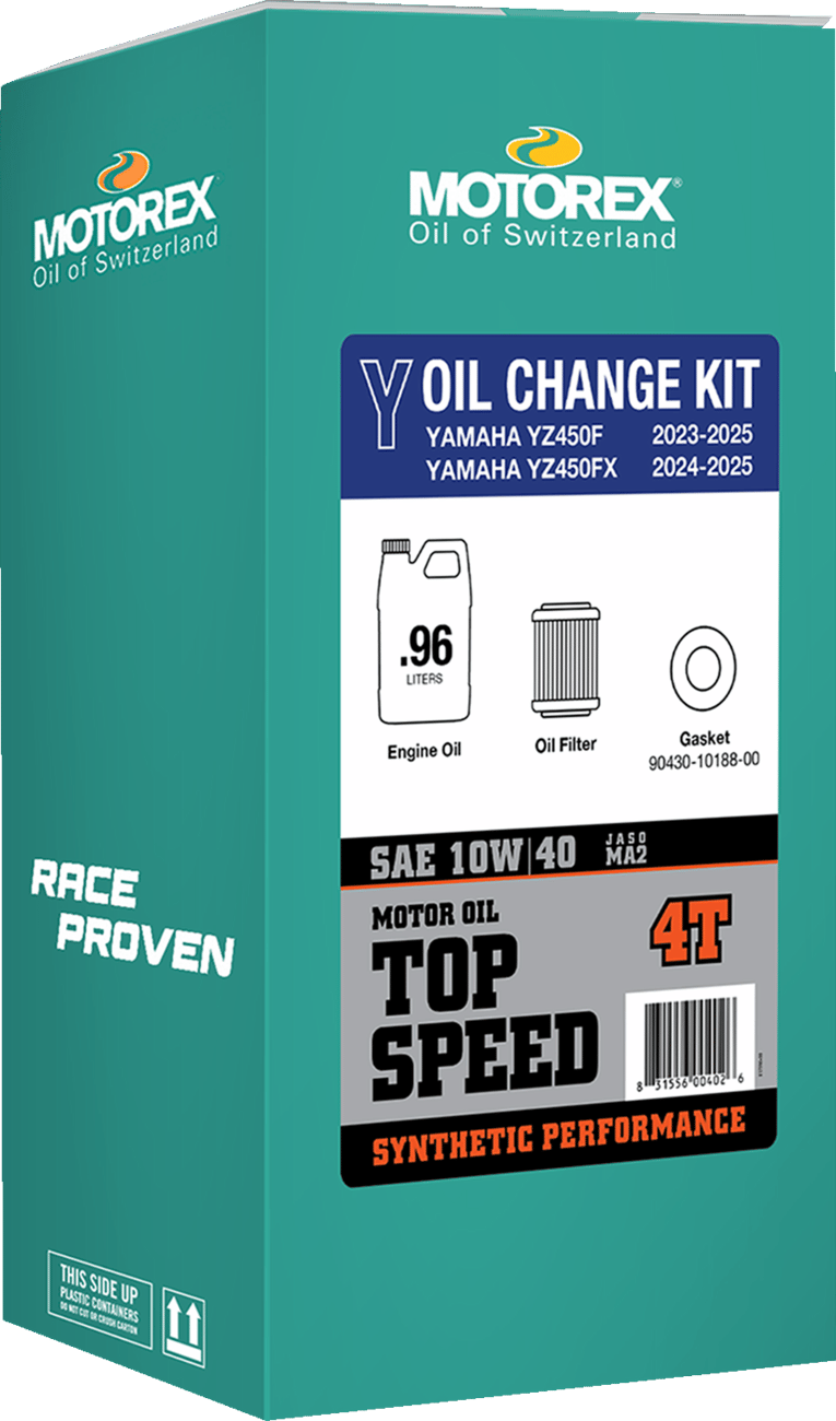 MOTOREX - 311246 - Oil Change Kit - Yamaha Yz 450 - 10W-40