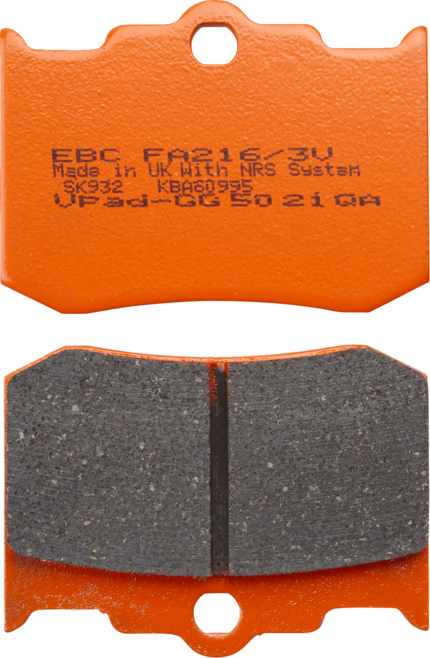 EBC Semi-Sintered V Brake Pads - FA216/3V