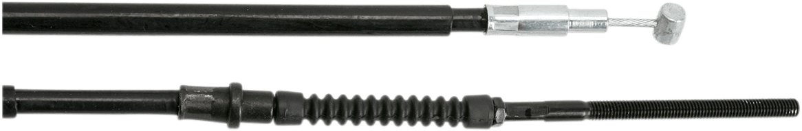MOTION PRO - 020385 - Black Vinyl Brake Cable - Rear - Hand - Honda