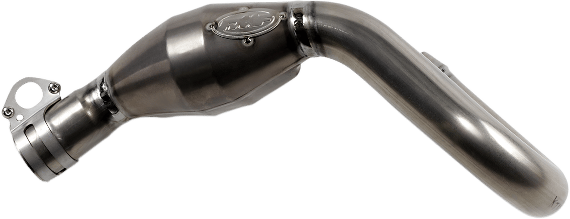 FMF - 045625 - Megabomb Head Pipe - Titanium - Gas Gas/Husqvarna/Ktm