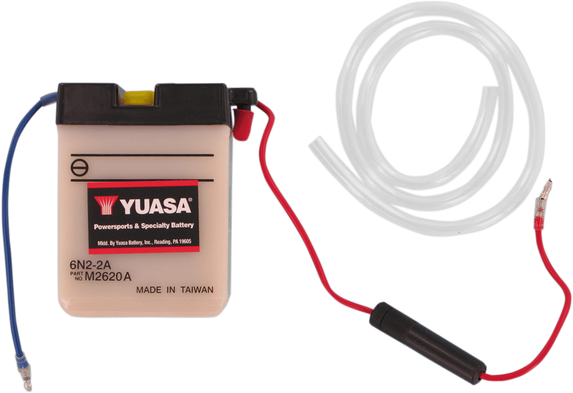 YUASA - YUAM2620A - Conventional Battery — 6 V