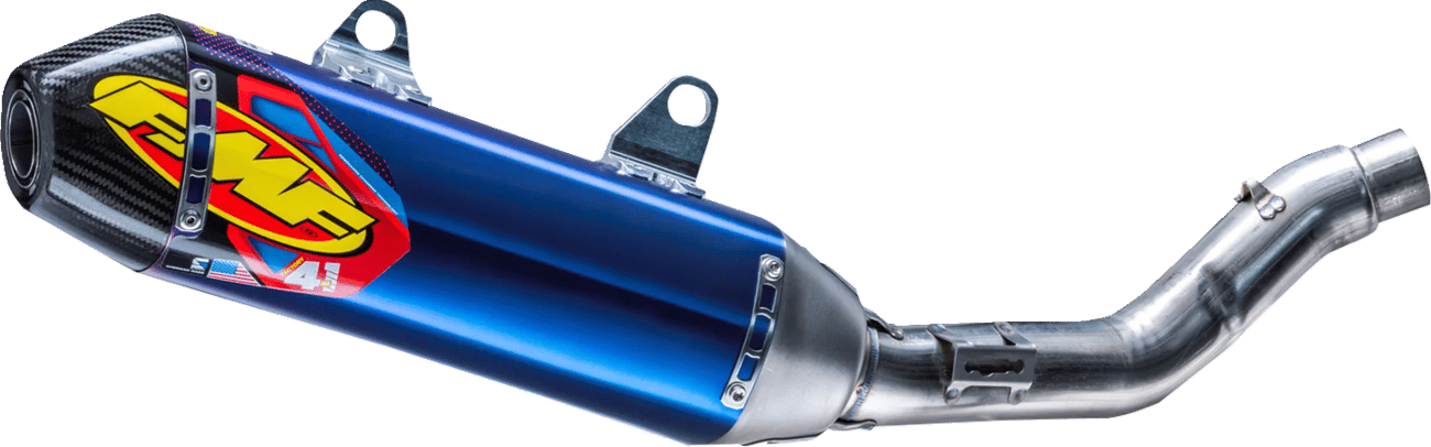 FMF - 045714 - Factory 4.1 Rct Slip-On Muffler With Carbon Cap - Desmo 450