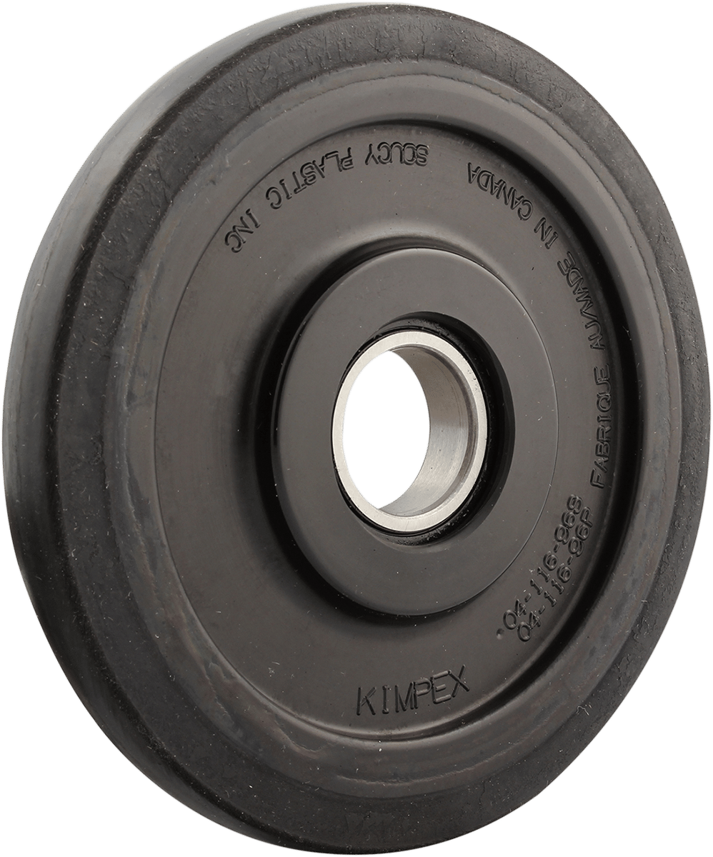 Idler Wheel - 5.125" OD x 1.00" ID - Black - Group 8