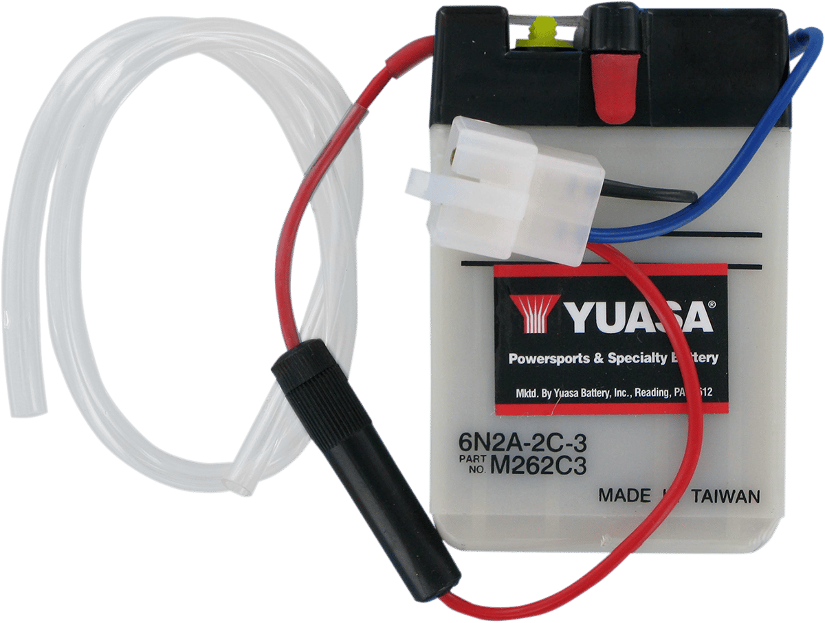YUASA - YUAM262C3 - Conventional Battery — 6 V