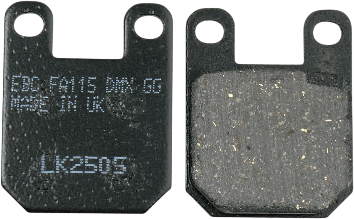 EBC Organic Base FA Brake Pads - FA115