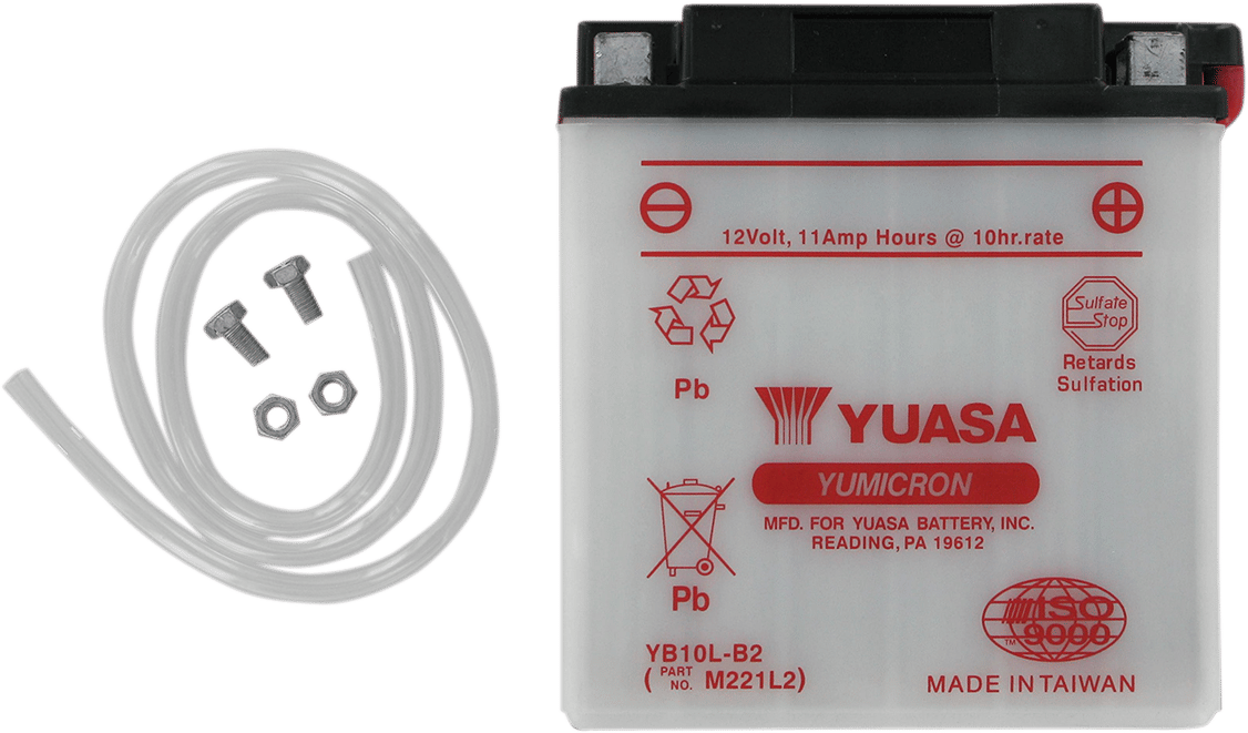 YUASA - YUAM221L2 - Battery - Yb10l-B2